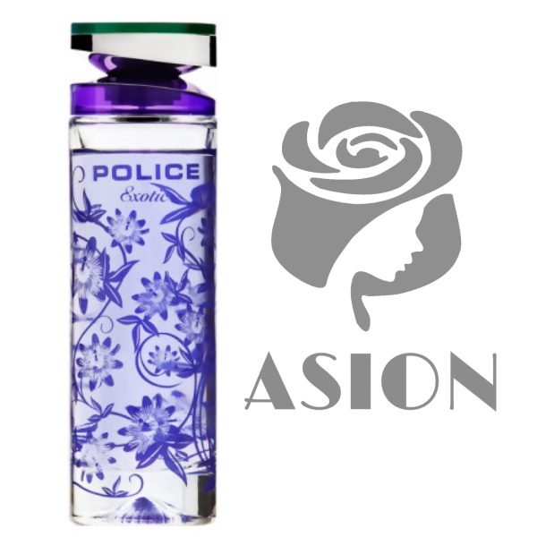 عطر ادکلن پلیس اکزاتیک-طبع : خنک و شیرین-گروه بویایی : گلی میوه ای-فروشگاه آسیون