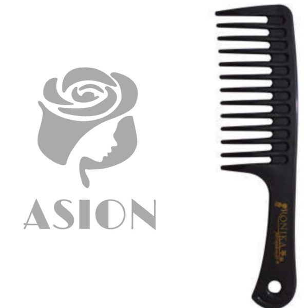 شانه مو رونیکا-حالت‌دهنده‌ی مو-قابل استفاده برای مو‌های فر-کیفیت بالا-فروشگاه آرایشی آسیون-قابل استفاده با ژل برای حالت دادن به موها
