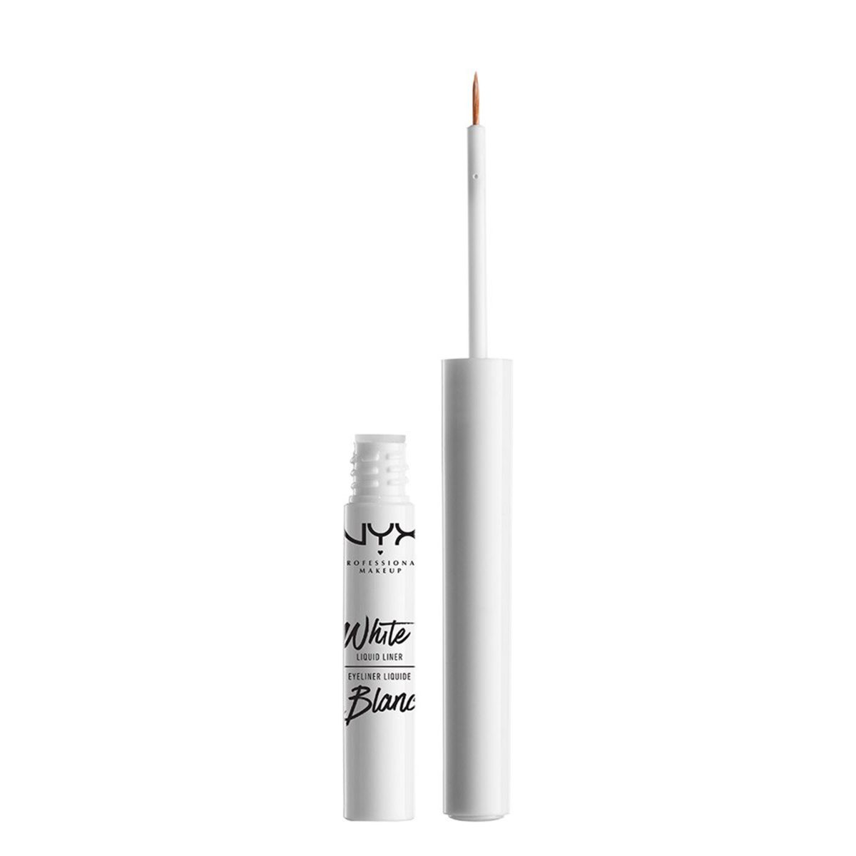 nyx white liquid eyeliner