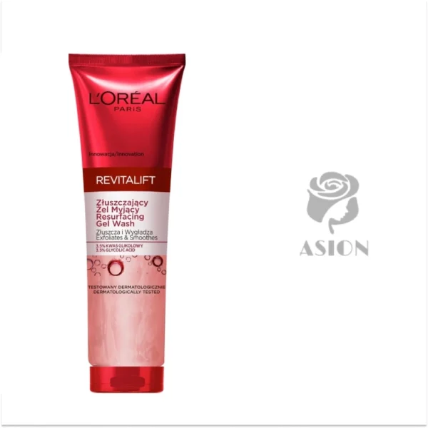 LOreal Revitalift Resurfacing Gel Wash Exfoliates and Smoothes 3.5 Glycolic Acid